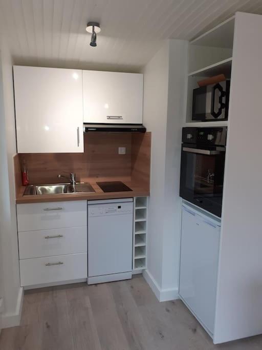 Studio Canape Convertible 2 Pers Avec Jardin Et Parking Clos Merlimont-Plage Exterior foto