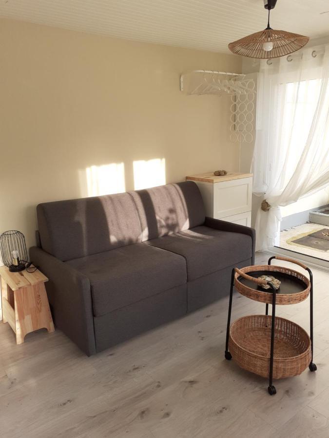Studio Canape Convertible 2 Pers Avec Jardin Et Parking Clos Merlimont-Plage Exterior foto